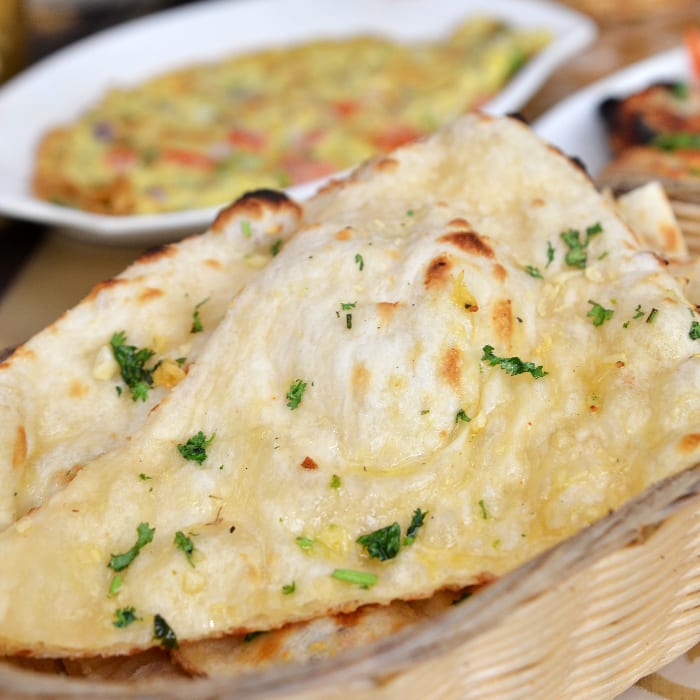 Garlic Naan.