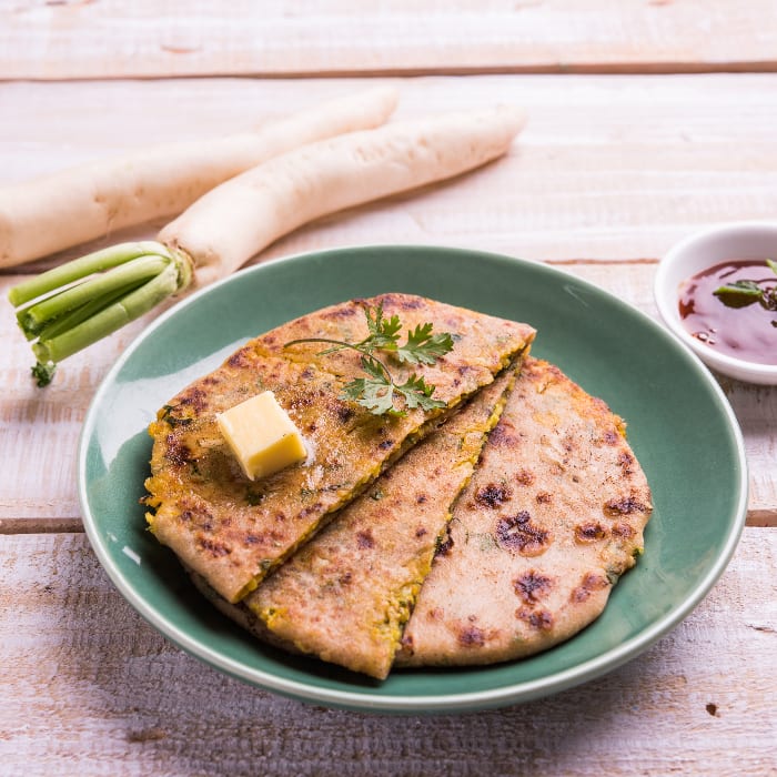 Mooli Paratha.