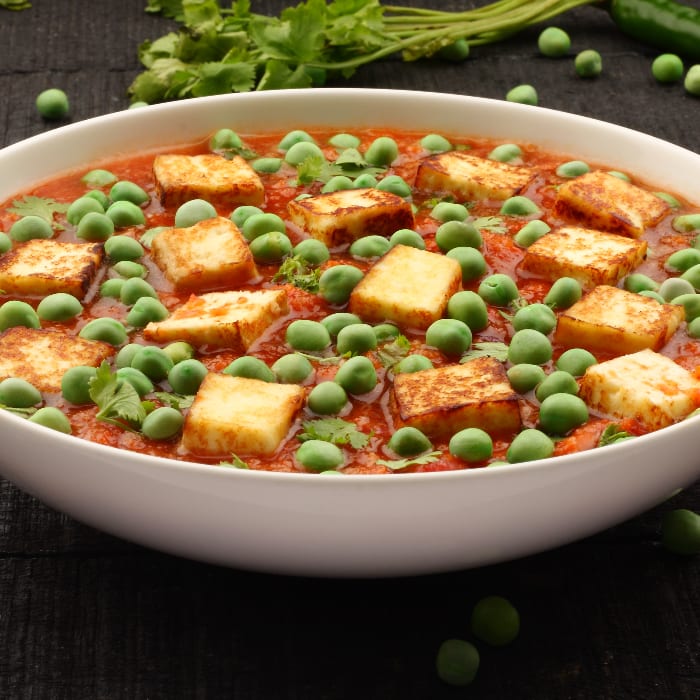 Creamy Mutter Paneer.