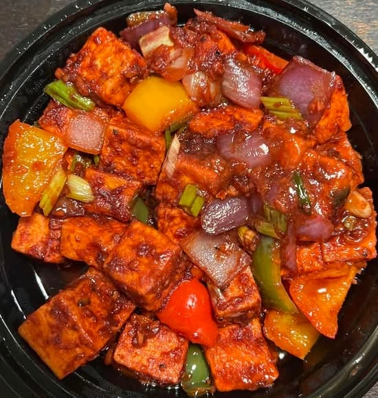 Chilli Paneer.
